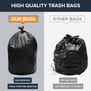 KAV - Garbage Bags - Black 46G - 100pcs