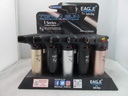 Eagle Metallic Torch GUN Lighter - (PT101-i)- 15ct