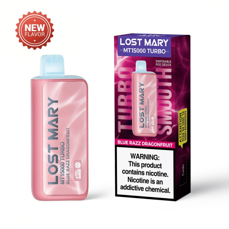 LOST M 15K BLUE RAZ DRAGON FRU