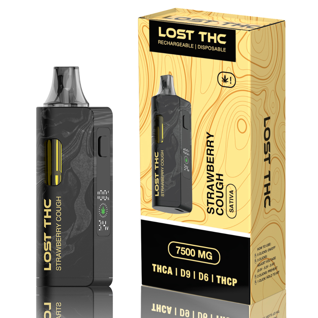 LOST THC 7.5 STRAWBERRY COUGH