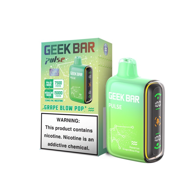 GEEK BAR GRAP BLOW POP