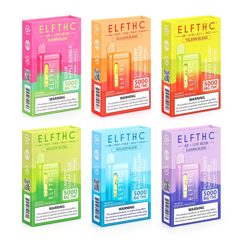 ELF THC TELE RAS VANILA SUK